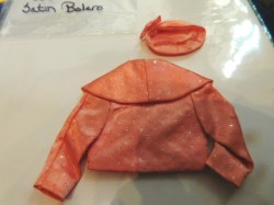 peach satin jacket hat bk